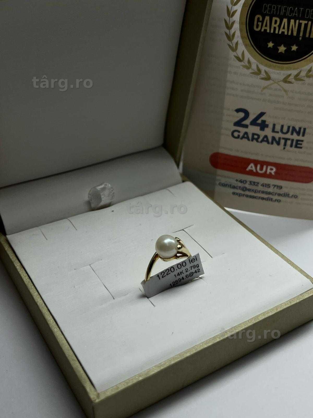 (AG42) Inel aur 14k 2.79g b12894.6 - Garantie 2 ani!