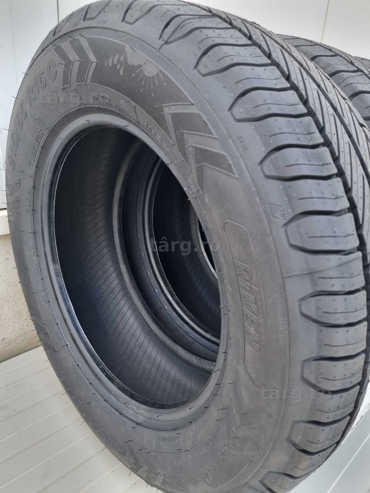 215/65 R16C, 109/107R, RIKEN Cargo (By Michelin), Anvelope de vara M+S 3