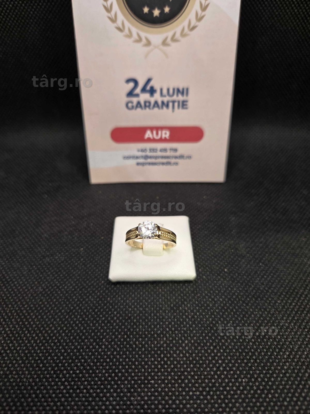 Inel aur 14K 2.43g (49953.4 Ag11 Piata Nicolina) Garantie 2 ani!