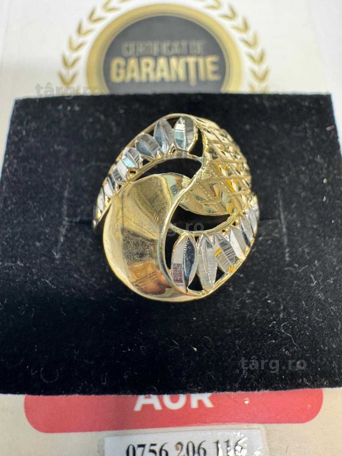 Inel din aur 14k (69074.7/ 10 Pacurari 1) Garantie 2 ani! 3