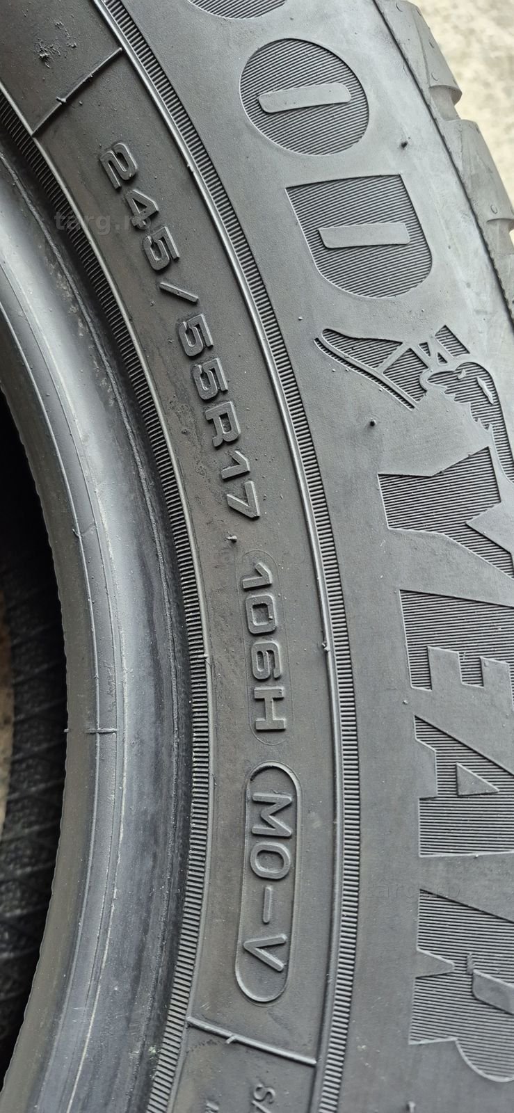 4 anvelope iarna ca si noi, Goodyear 245/55/17,dot 2020-2023.Pret/buc. 6