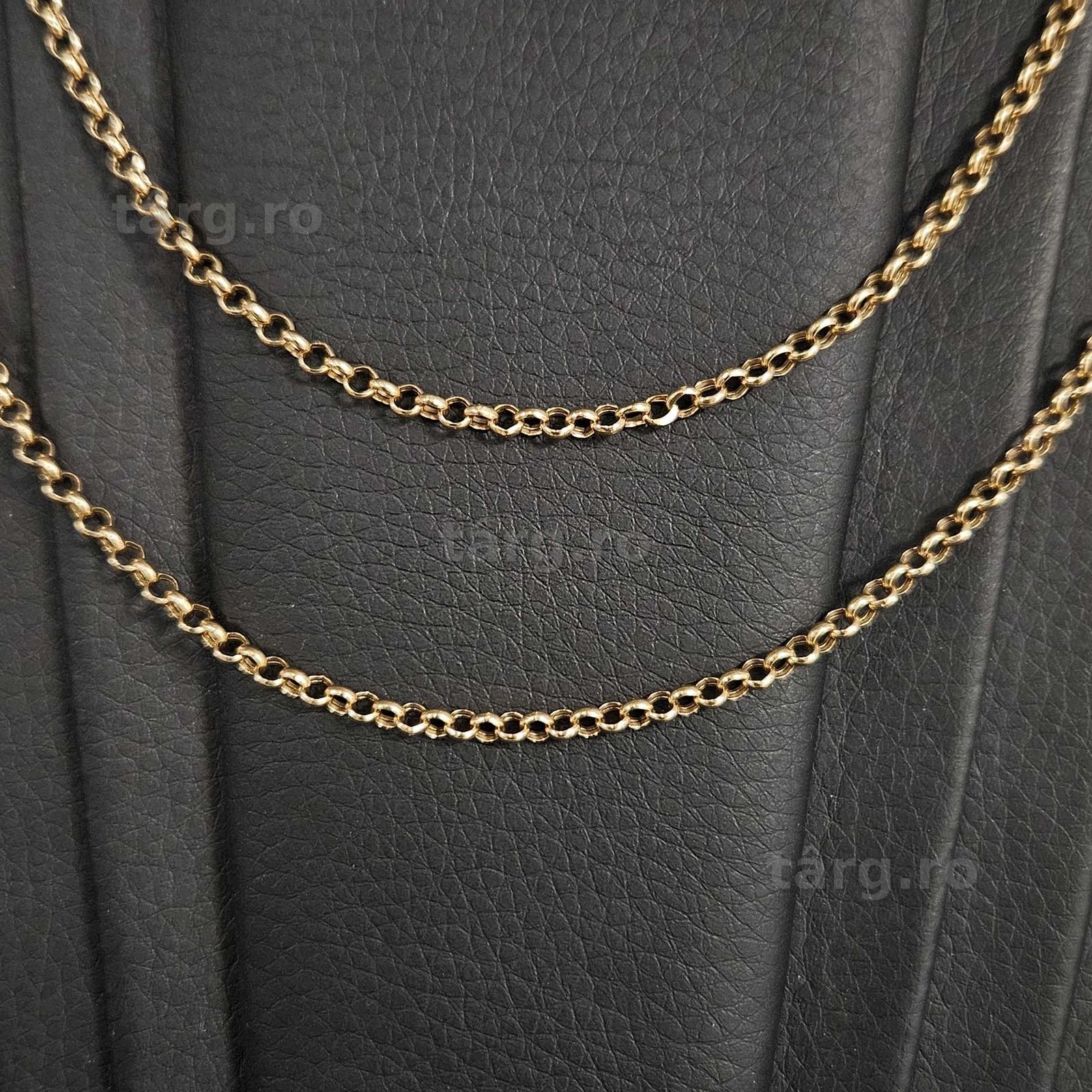 Lant Aur 14K - 4.03 grame / 1915 lei ( B34226.1 / Ag28 Doi Baieti ) 4