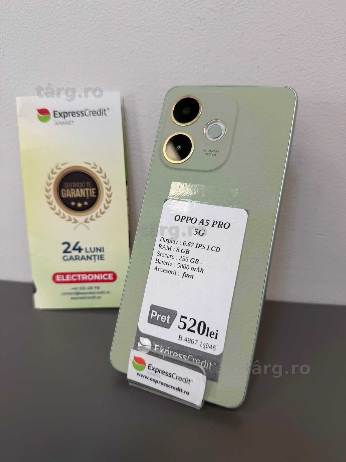 [AG46] Oppo A5 PRO B.4967