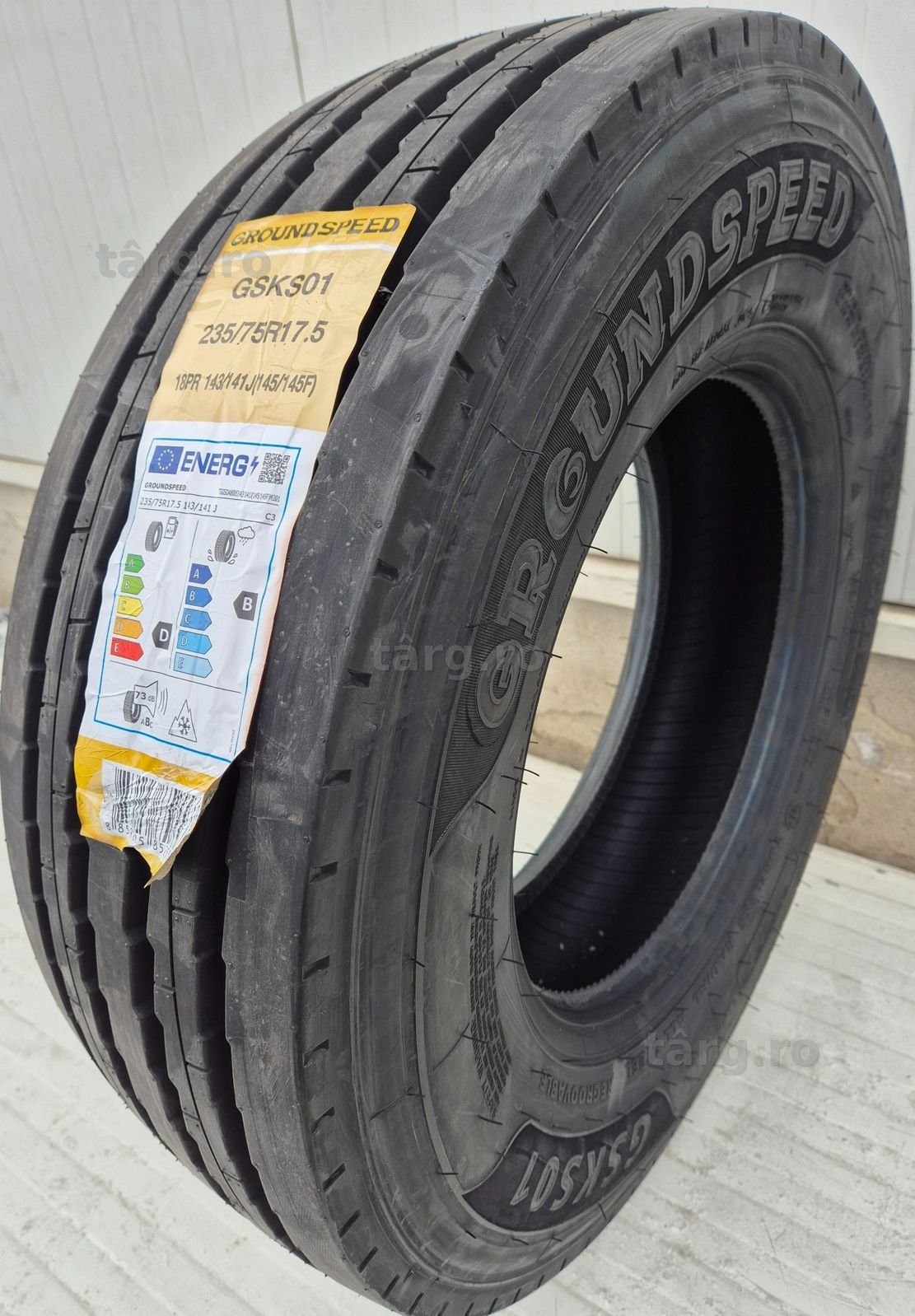 235/75 R17.5 143J GROUNDSPEED GSKS01 18 PR, Anvelope remorca M+S 4
