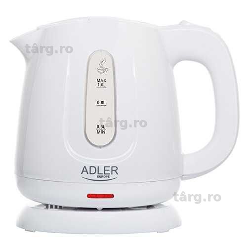 Fierbator electric Adler, 1 litru, 850 W, corp plastic, AD1373