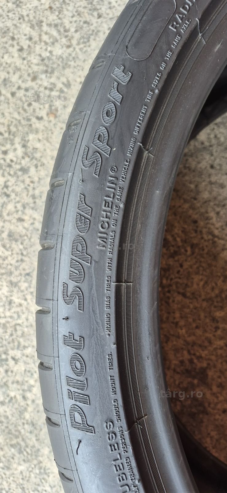 4 anvelope vara noi Michelin 295/30/22,dot 2024.Pretul este pe bucata. 5