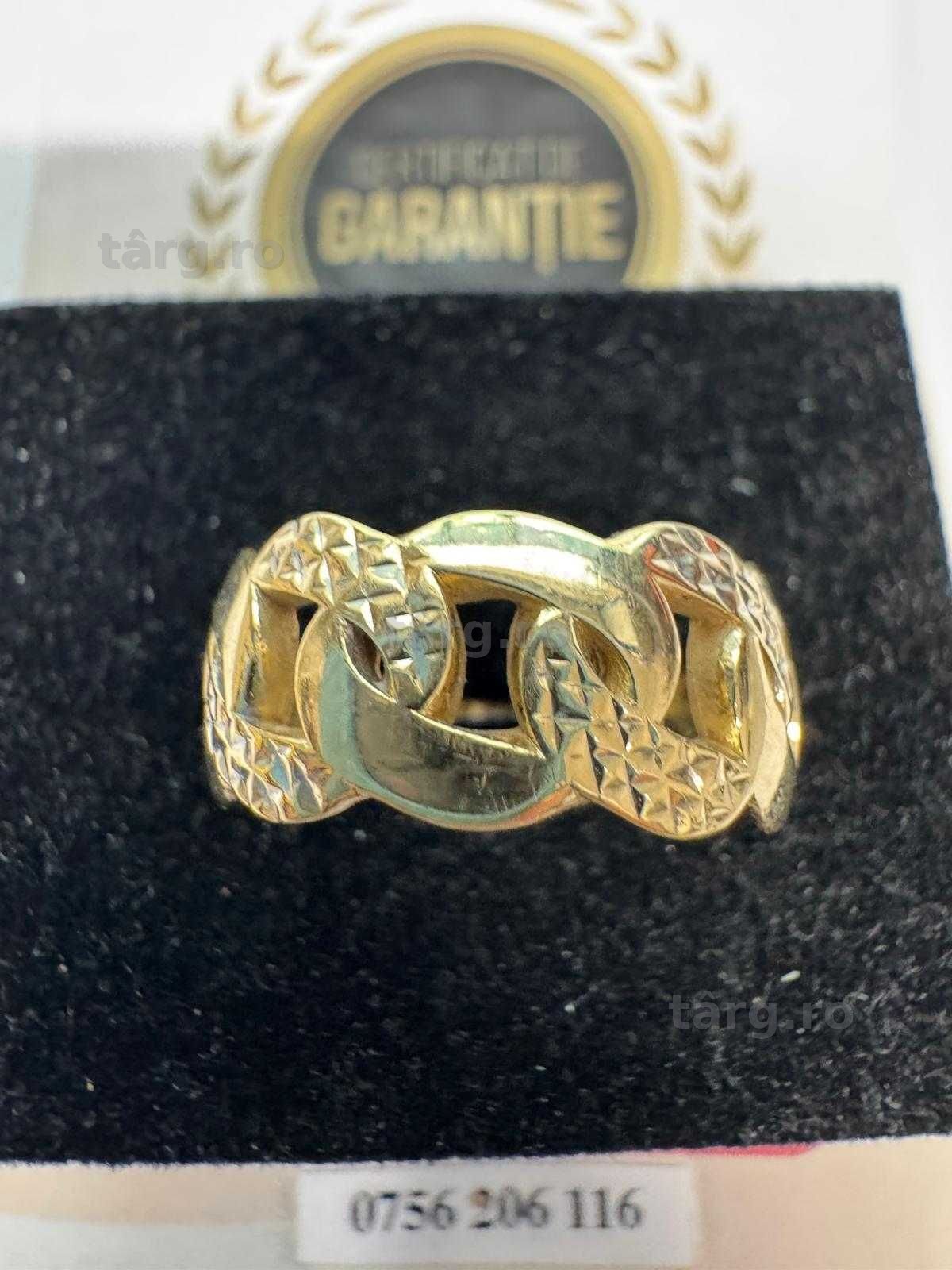 Inel din aur 14k (69386.1/ 10 Pacurari 1) Garantie 2 ani! 3