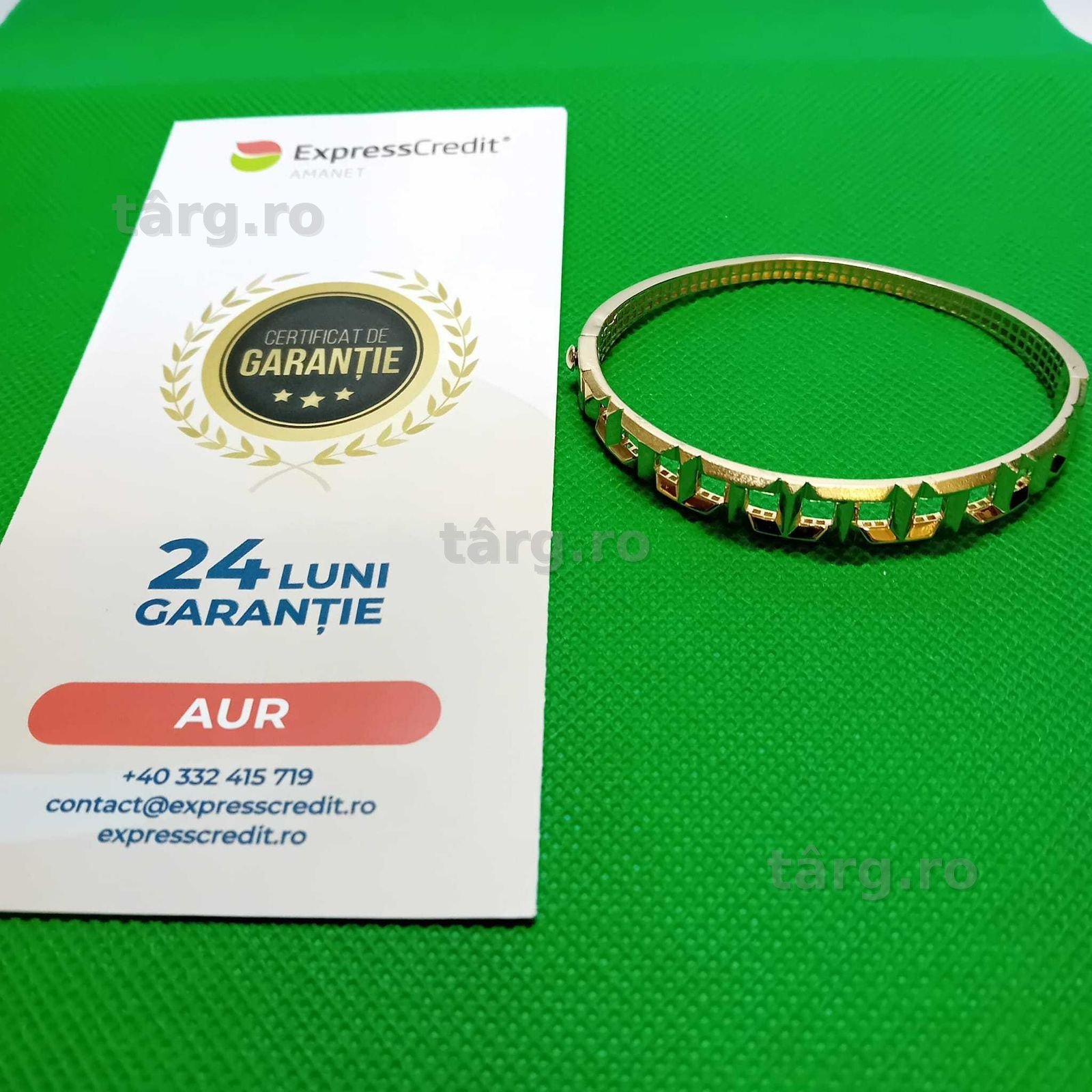 Bratara Aur 14K 8.62g (Ag4 Dacia B.52228.1) Garantie 2 ani 2