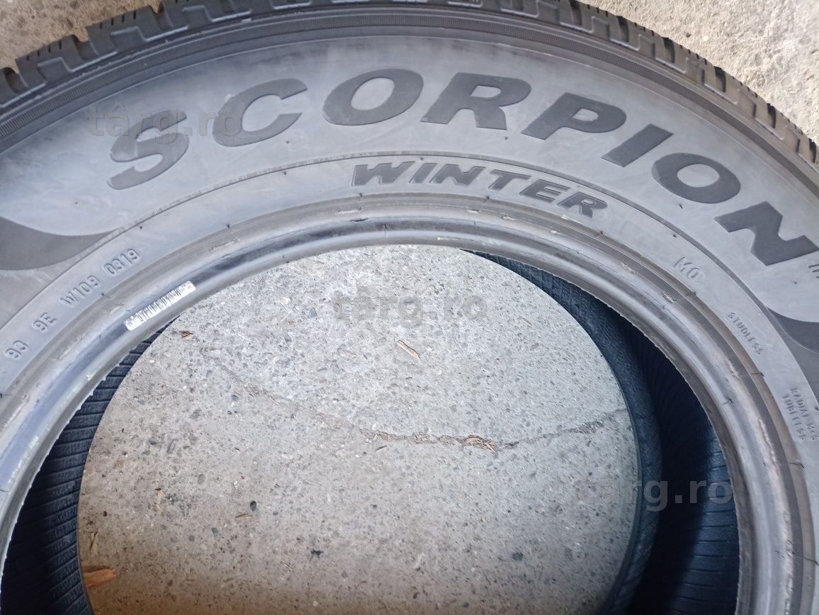 4 anvelope de iarna Pirelli 265/55 R19 dot 0319 5
