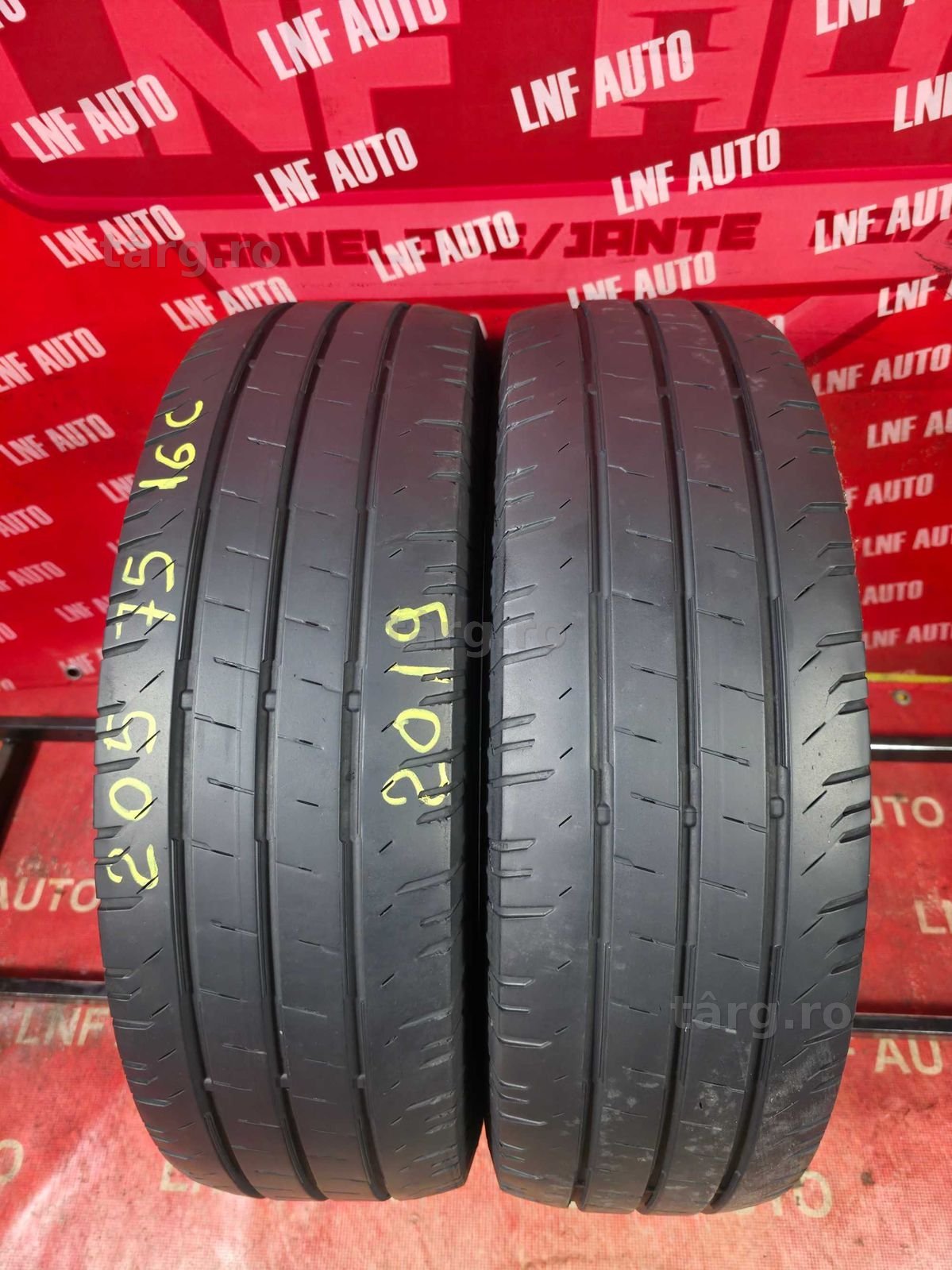 Anvelope de VARA - 205/75/16C - Continental - 6.35 MM - DOT 2019 !