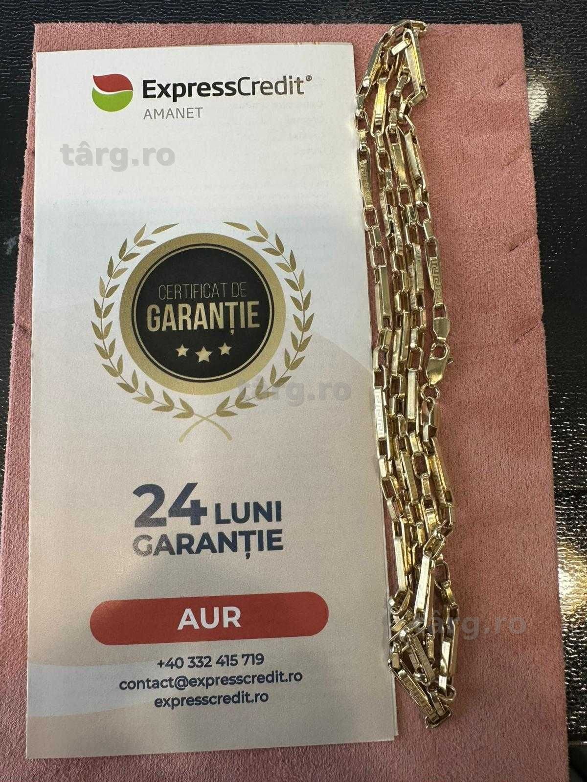 Lant 14k 9.09g (Iulius Mall)(B-148.1) Garantie 2 ani!