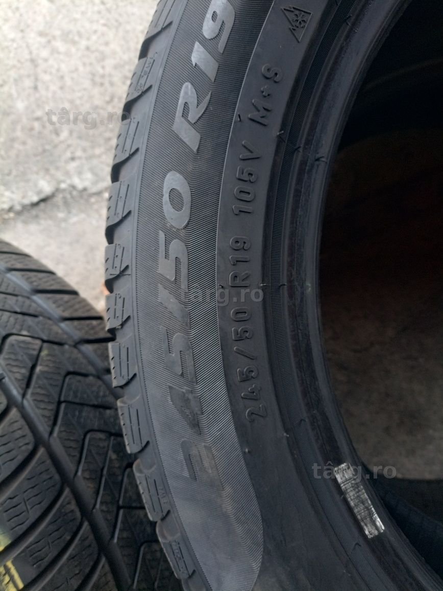 4 anvelope RunFlat de iarna Pirelli 245/50 R19 dot 3618 6