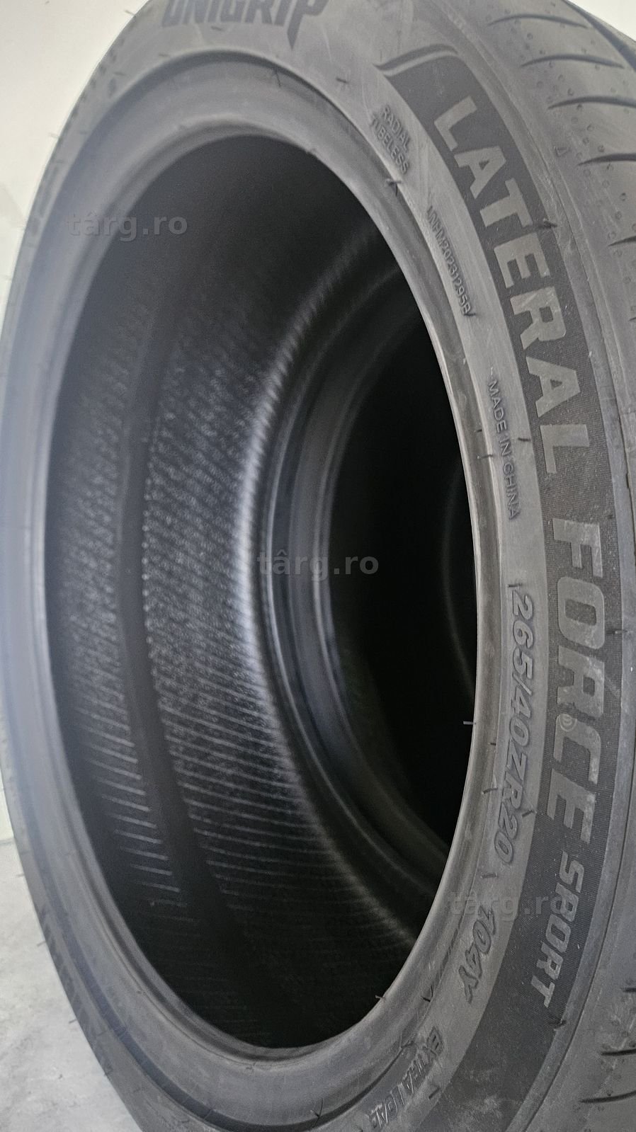 265/40 R20  104Y XL UNIGRIP (Gripmax) Anvelope vara cu protectie janta 5