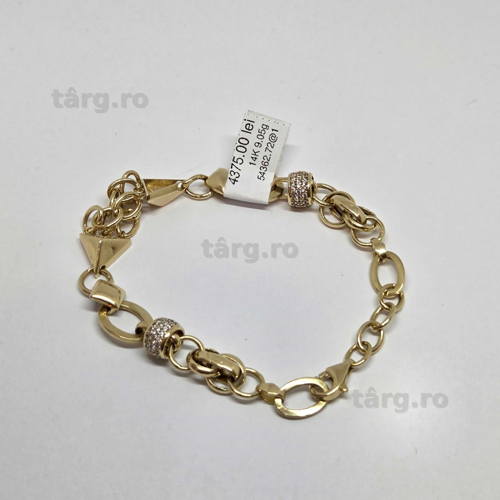 Bratara Aur 14K 9.05g (Ag1 Alexandru B54362.72) Garantie 2 Ani!