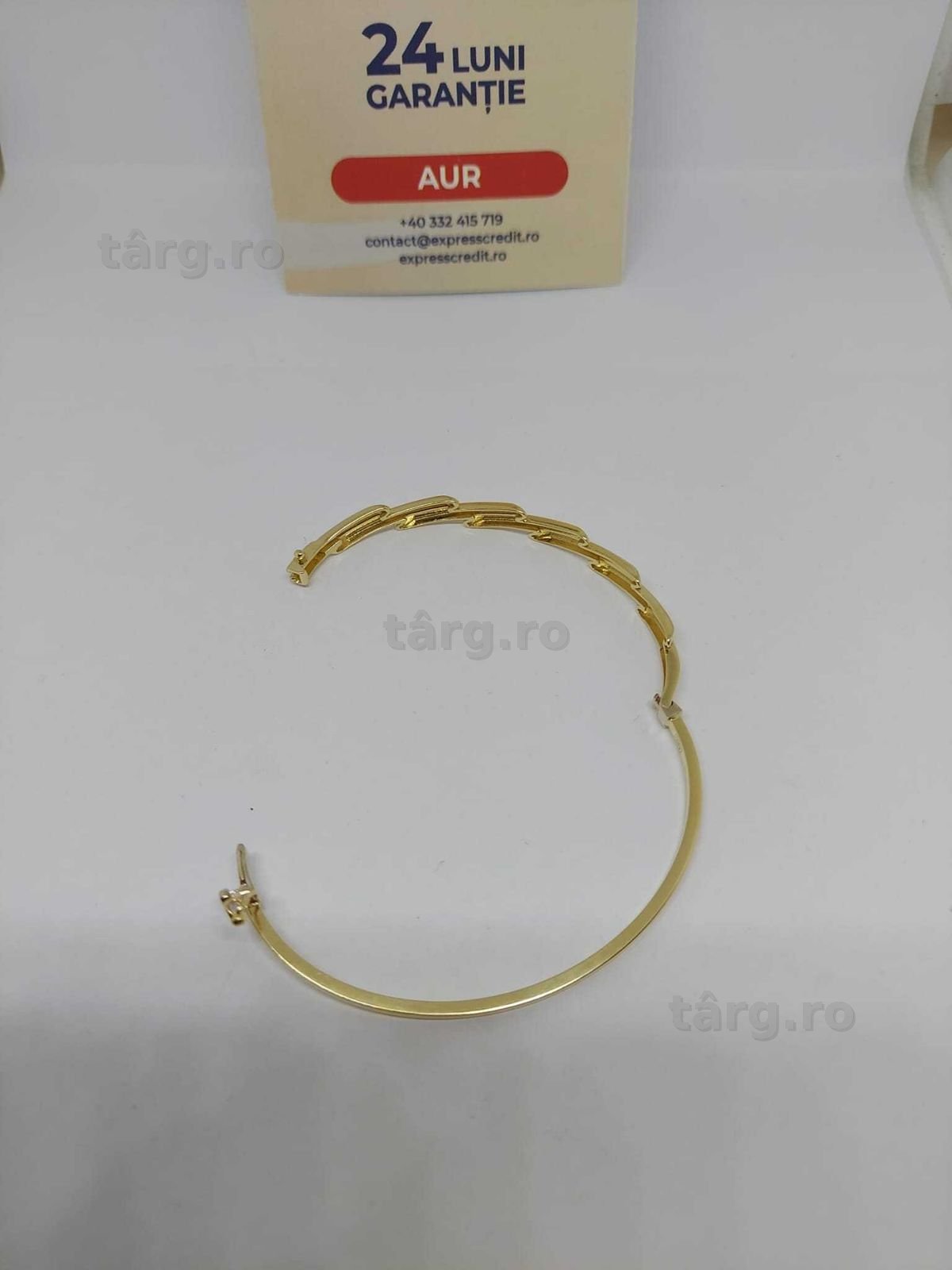 Bratara aur 14k 5.56gr [35461.1/30 Pacurari 2] Garantie 2 ani! 3