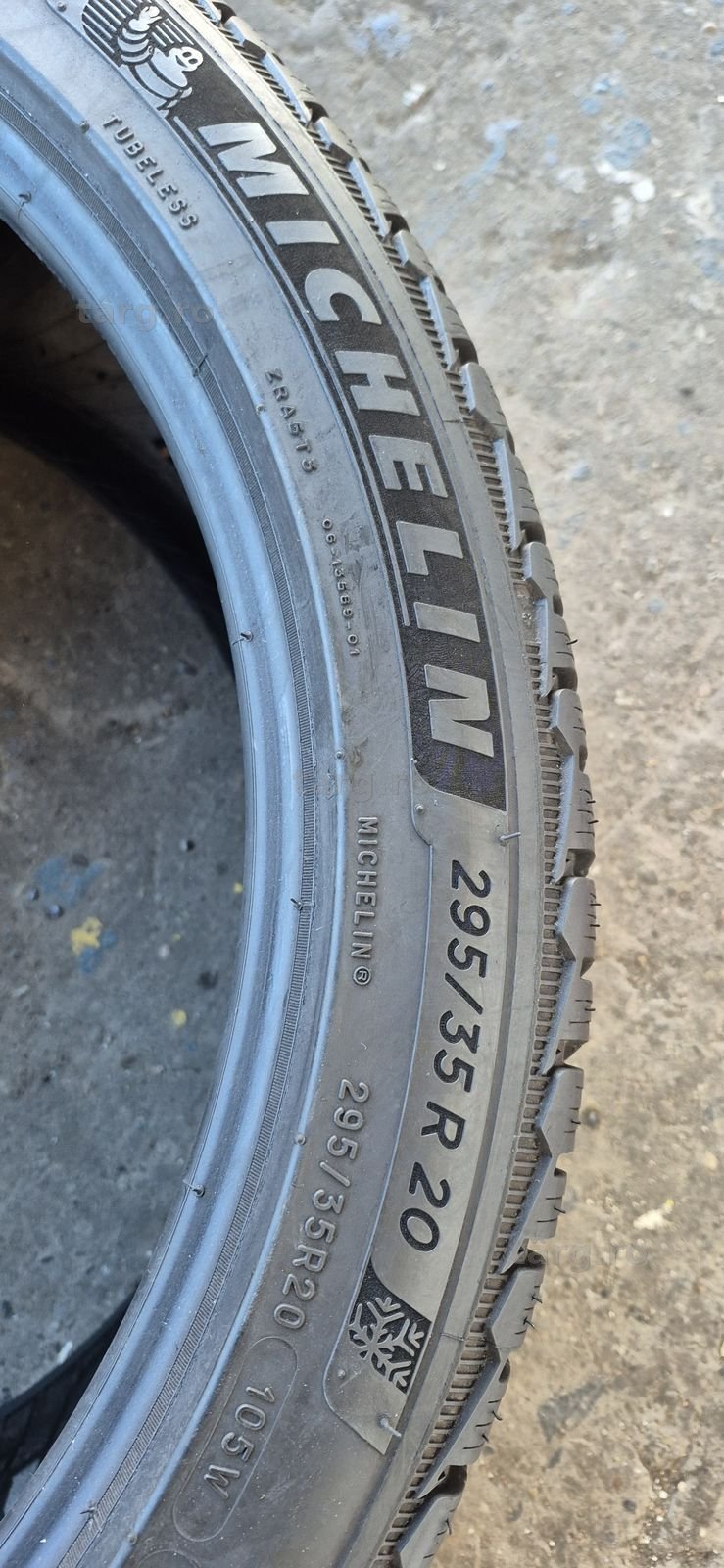 4 anvelope iarna Michelin,fata 255/40/20,spate 295/35/20.Pret/bucata. 6