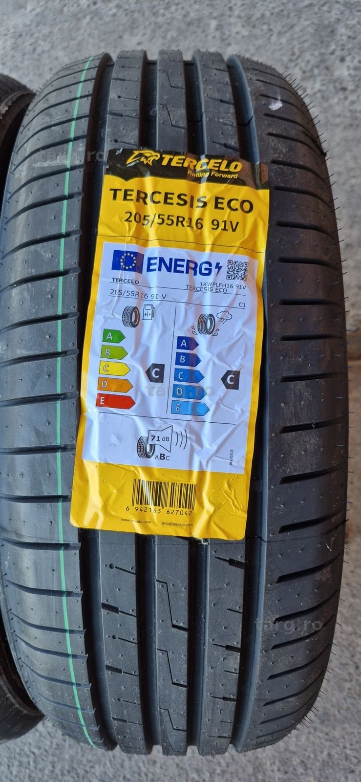 4 anvelope vara noi Tercelo 205/55/16,dot 2025.Pretul este pe bucata. 3