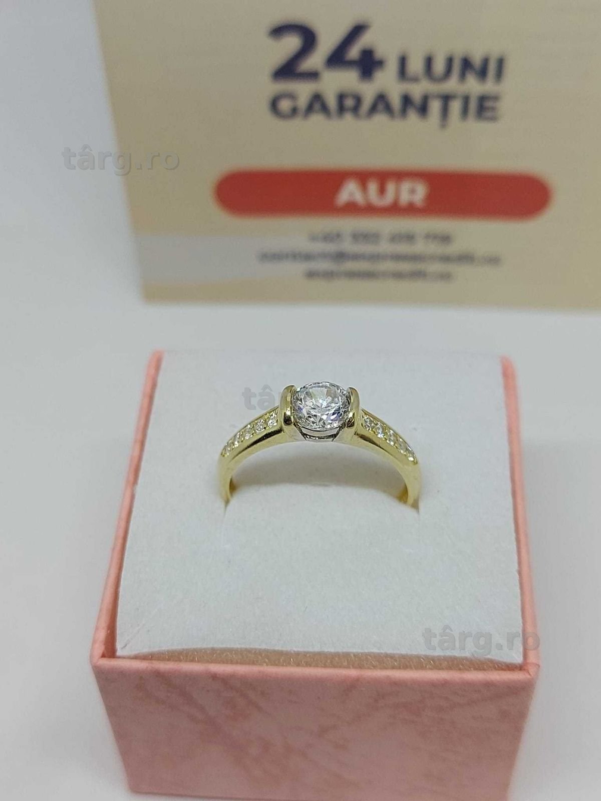 Inel aur 14k 2.45gr [35114.1/30 Pacurari 2] Garantie 2 ani!