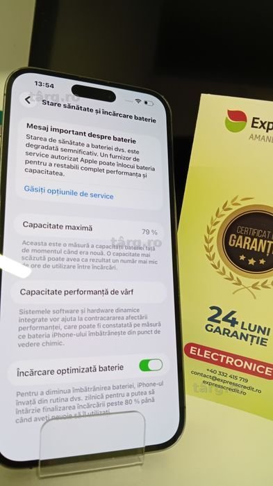 iPhone 14 Pro Max 128Gb 79% bateria (AG20 Dancu b29959) 2 ani garantie! 4