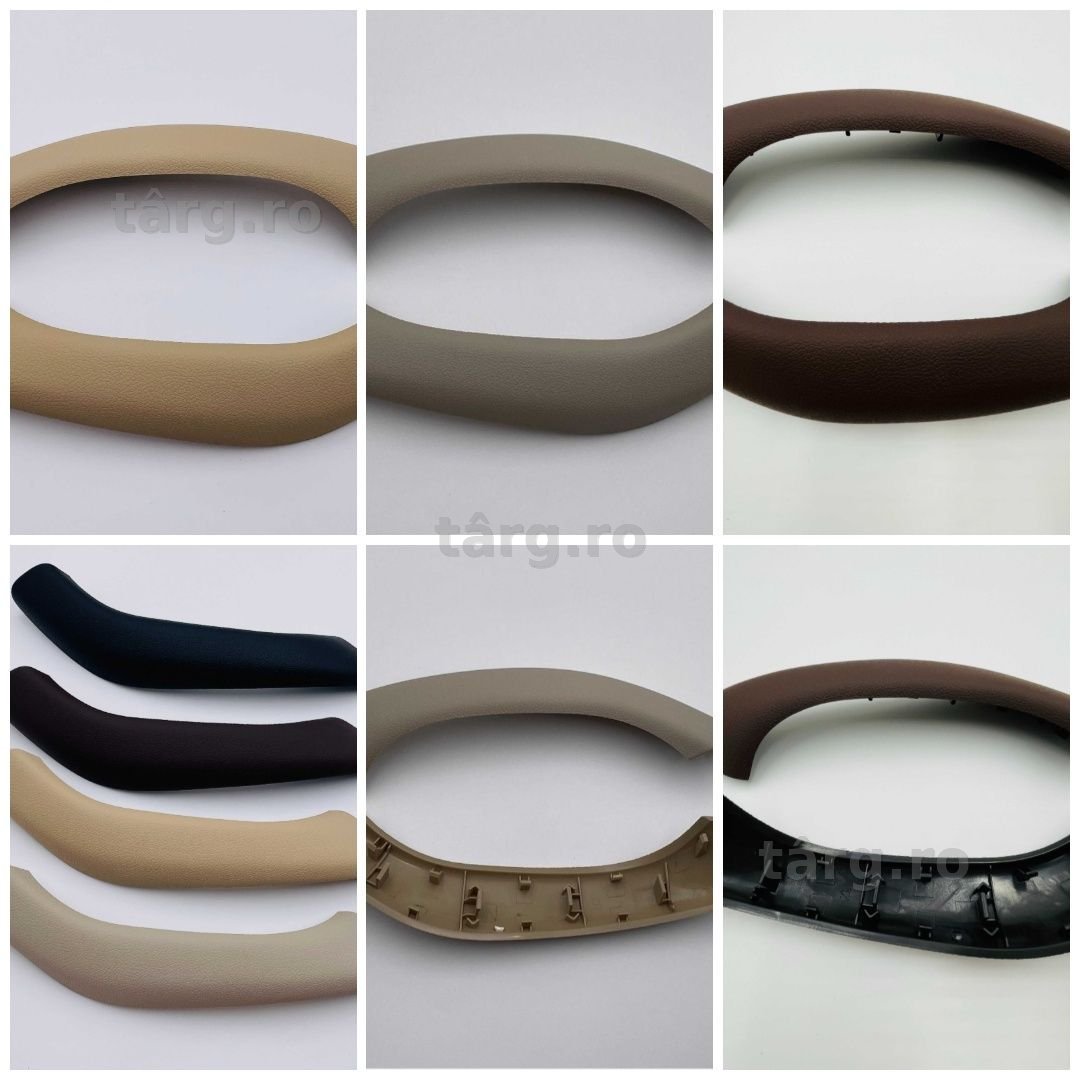 Set manere usa interior negru bej maro oyster compatibil BMW X1 F48