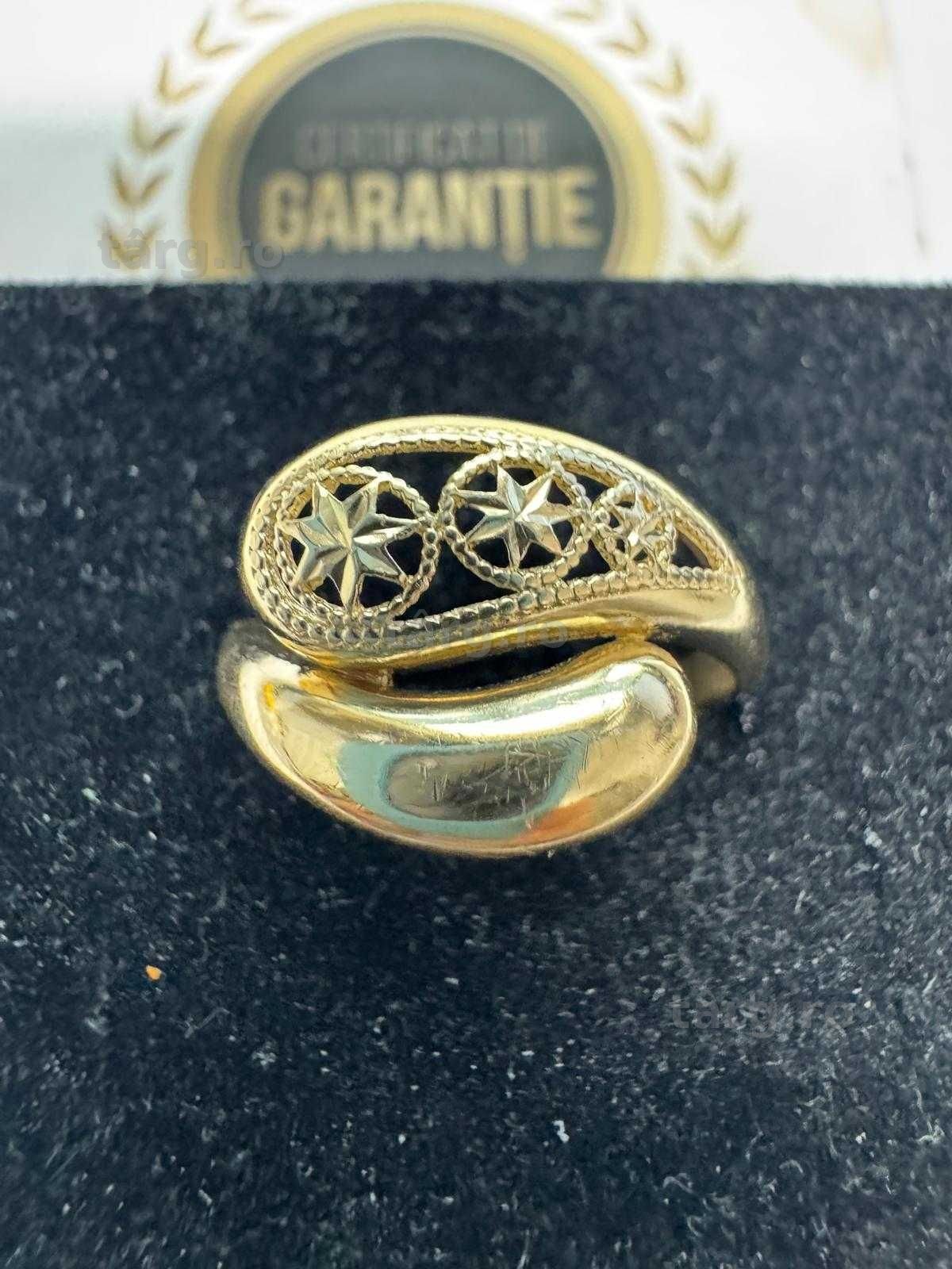 Inel din aur 14k (69728.2/ 10 Pacurari 1) garantie 2 ani! 3