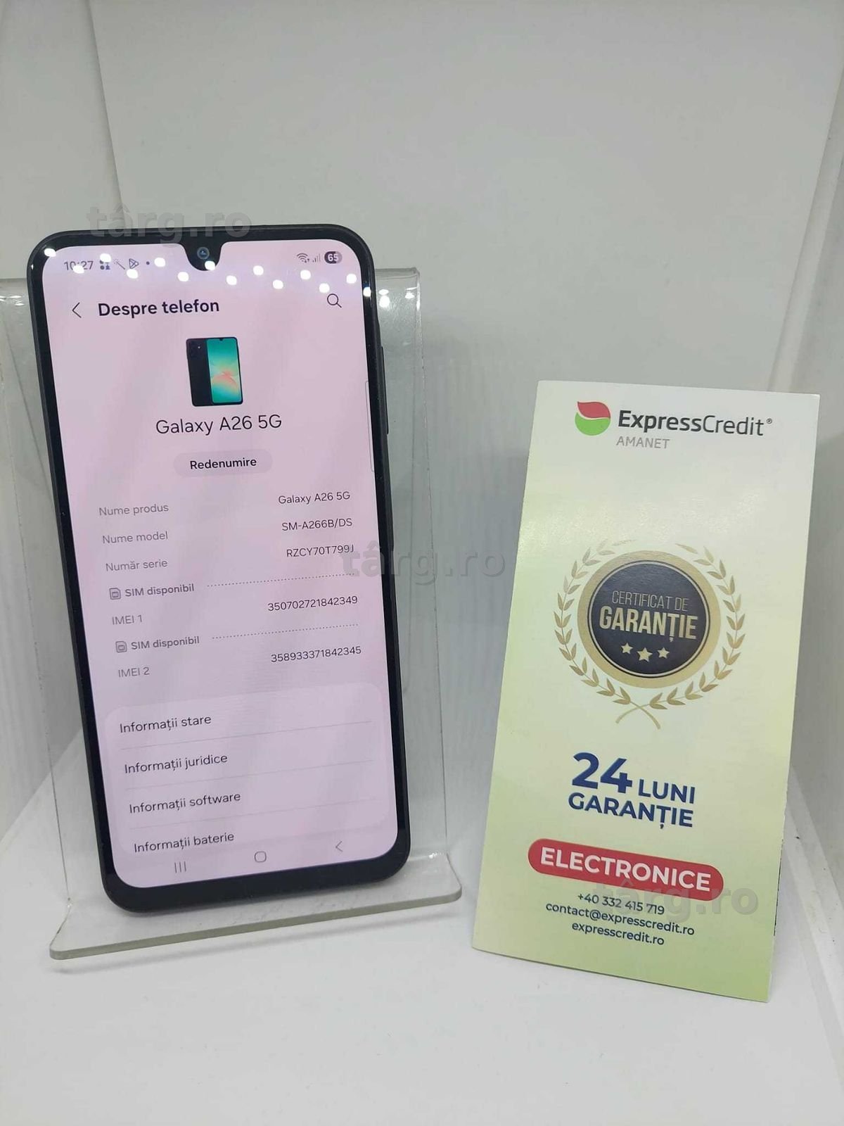 Samsung Galaxy A26 5G [35391/30 Pacurari 2] Garantie 2 ani! 2