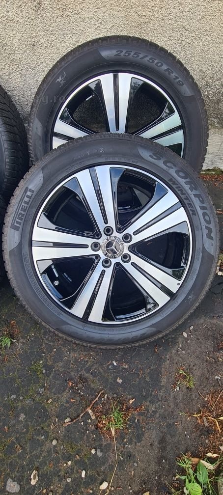 Anvelope/Jante AMG R 19 originale Mercedes GLE/GLE coupe,echipate. 2
