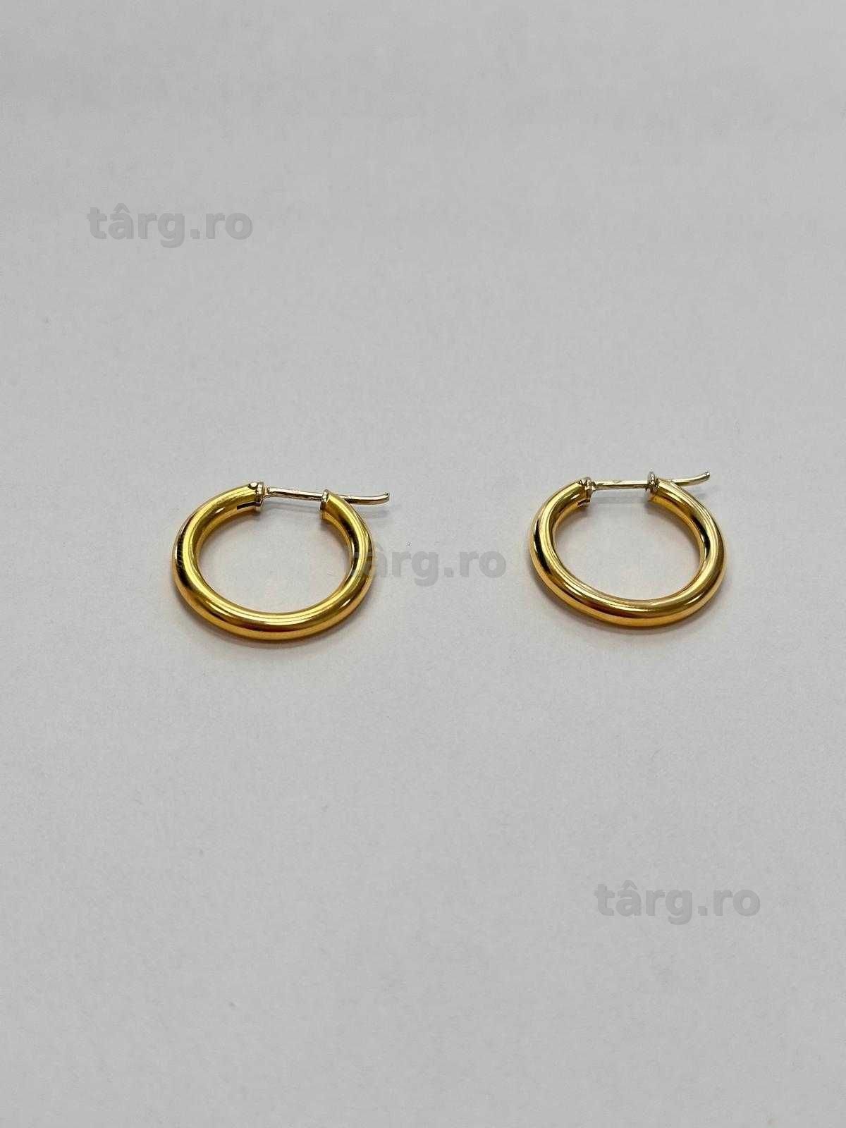 Cercei aur 18K 3.07g (AG13 B55490.4) - Garantie 2 Ani! 5