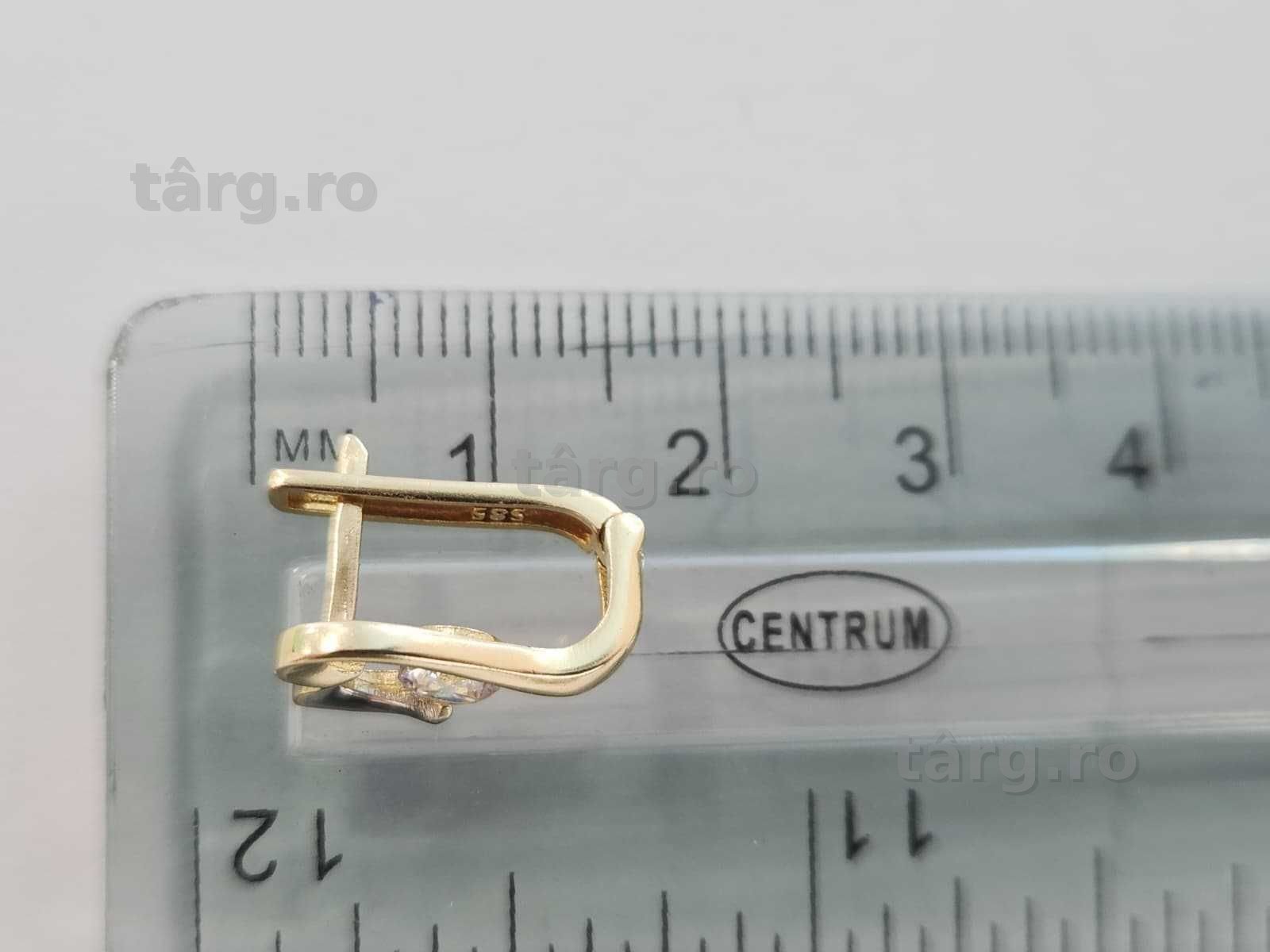 CErcei aur, 14k, 2.52g (b 68861.5 Ag2 Tudor) 2