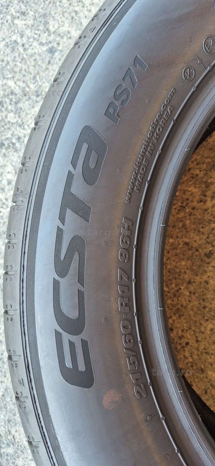 4 anvelope vara  noi Kumho 215/60/17,dot 2025.Pretul este pe bucata. 5