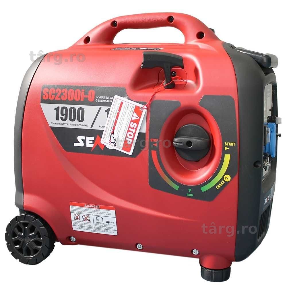 Generator de curent digital de tip inverter SENCI SC2300i-O putere maxima 2.1 kW 230V insonorizat, benzina