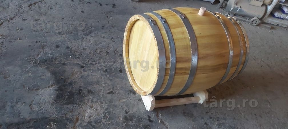 butoi tuica ,vin,100l dud,salcam,stejar