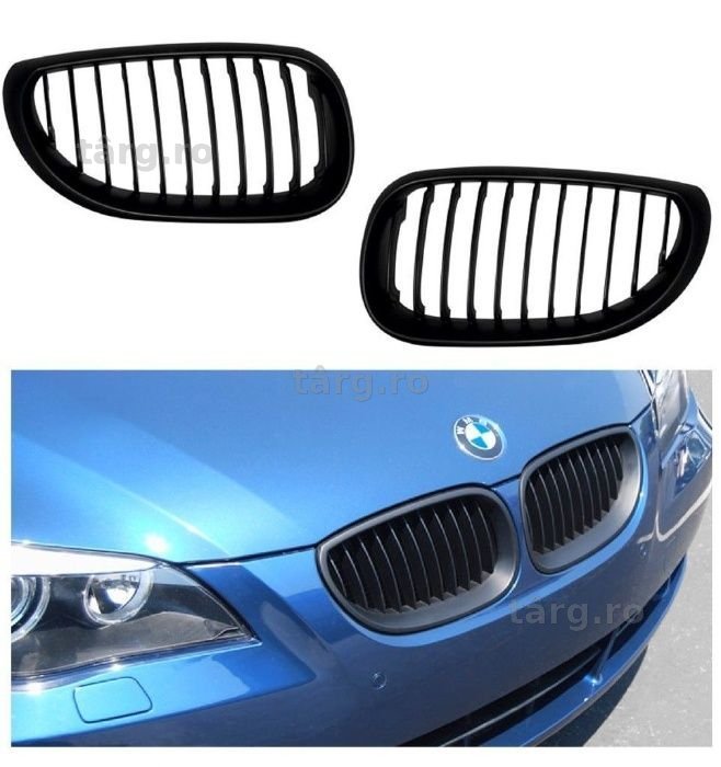 Grila sport BMW E60 E61 2003-2010 negru mat