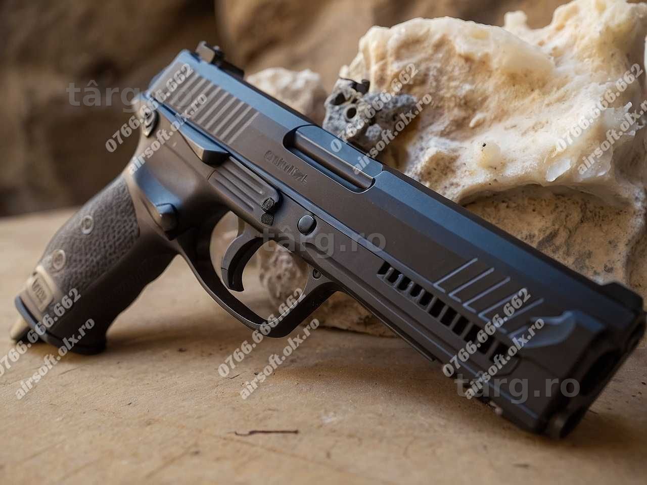 Pistol Airsoft ~LEGAL~ 27 JOULI . CO2. Calibru 50mm. PUTERE MARE ~ HDP
