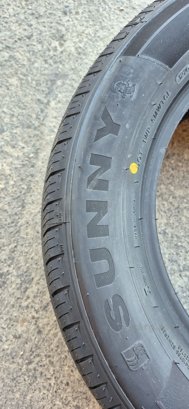 4 anvelope vara noi Sunny 215/60/16,dot 2026.Pretul este pe bucata. 4