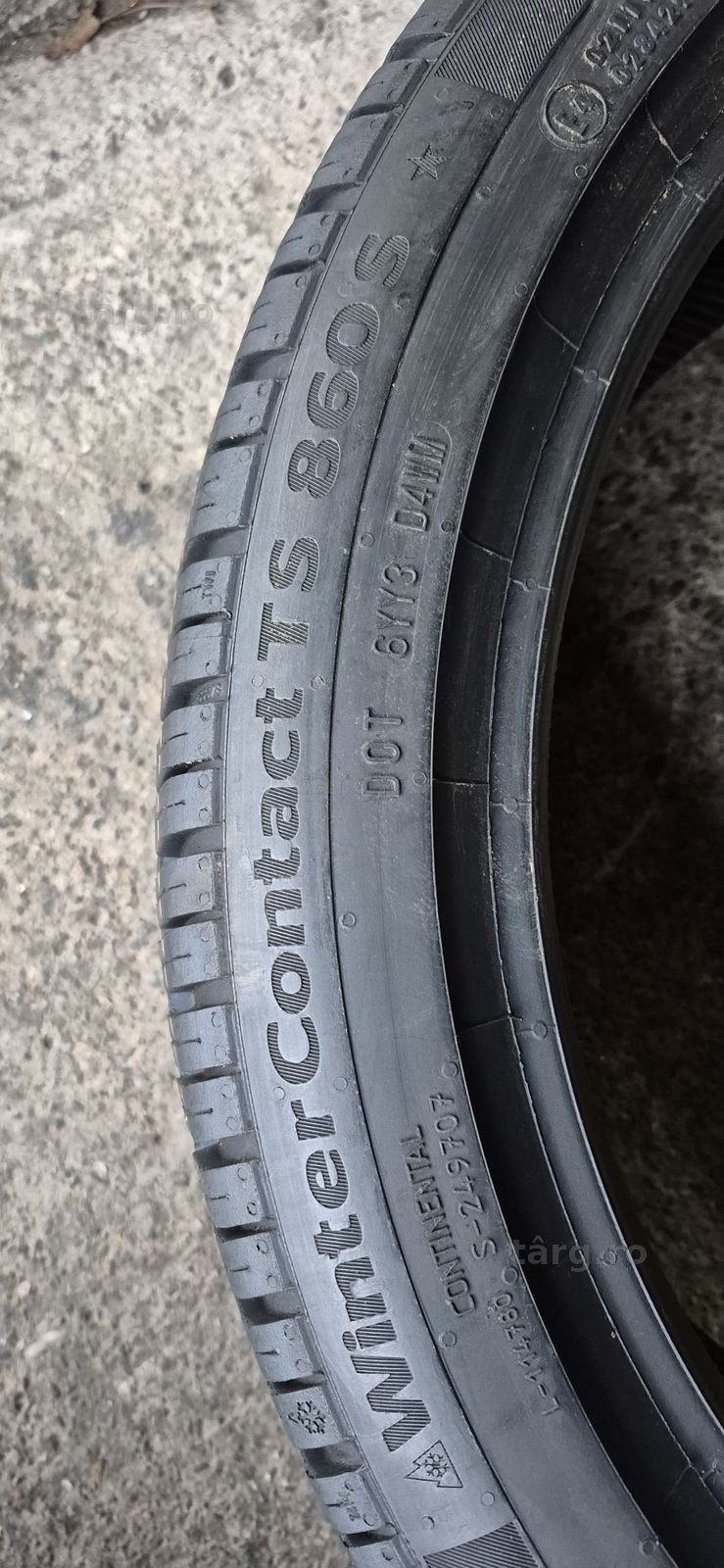 2 anvelope iarna ca noi Continental 205/45/18.Pretul este pe bucata. 4