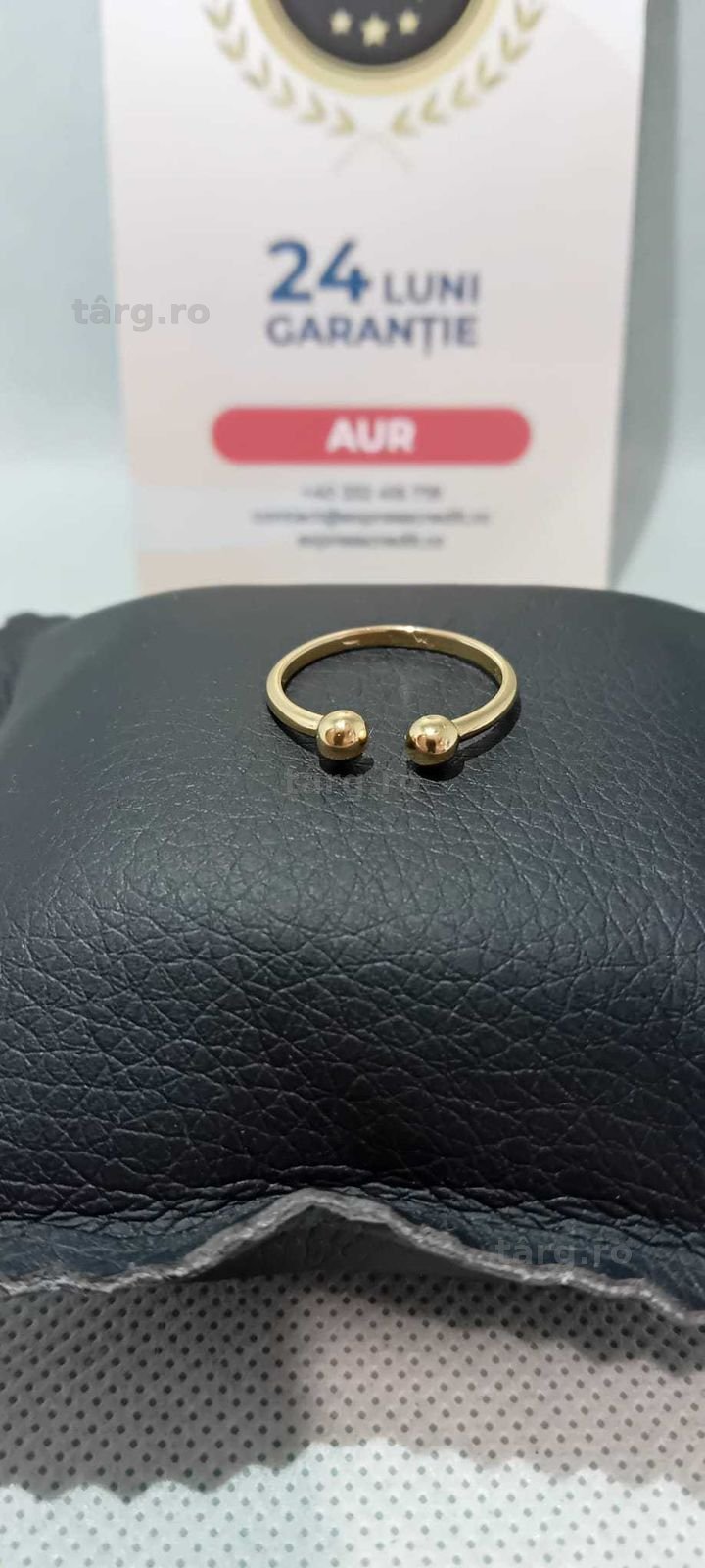 Inel Aur 14K (Ag18 Tutora b.28553) Garantie 2 ani! 2