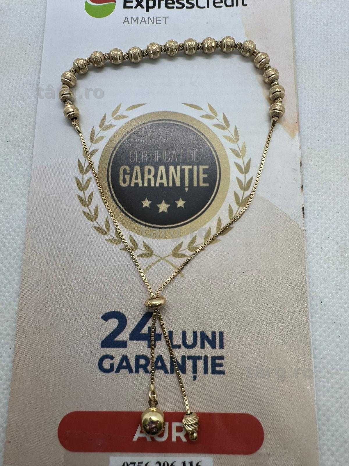 Bratara din aur 14k (69313.1/ 10 Pacurari 1) Garantie 2 ani! 6