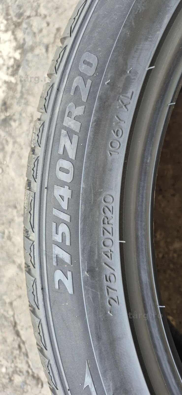 4 anvelope M+S noi Tercelo,fata 245/45/20,spate 275/40/20,dot 2026.Pretul este pe bucata. 8