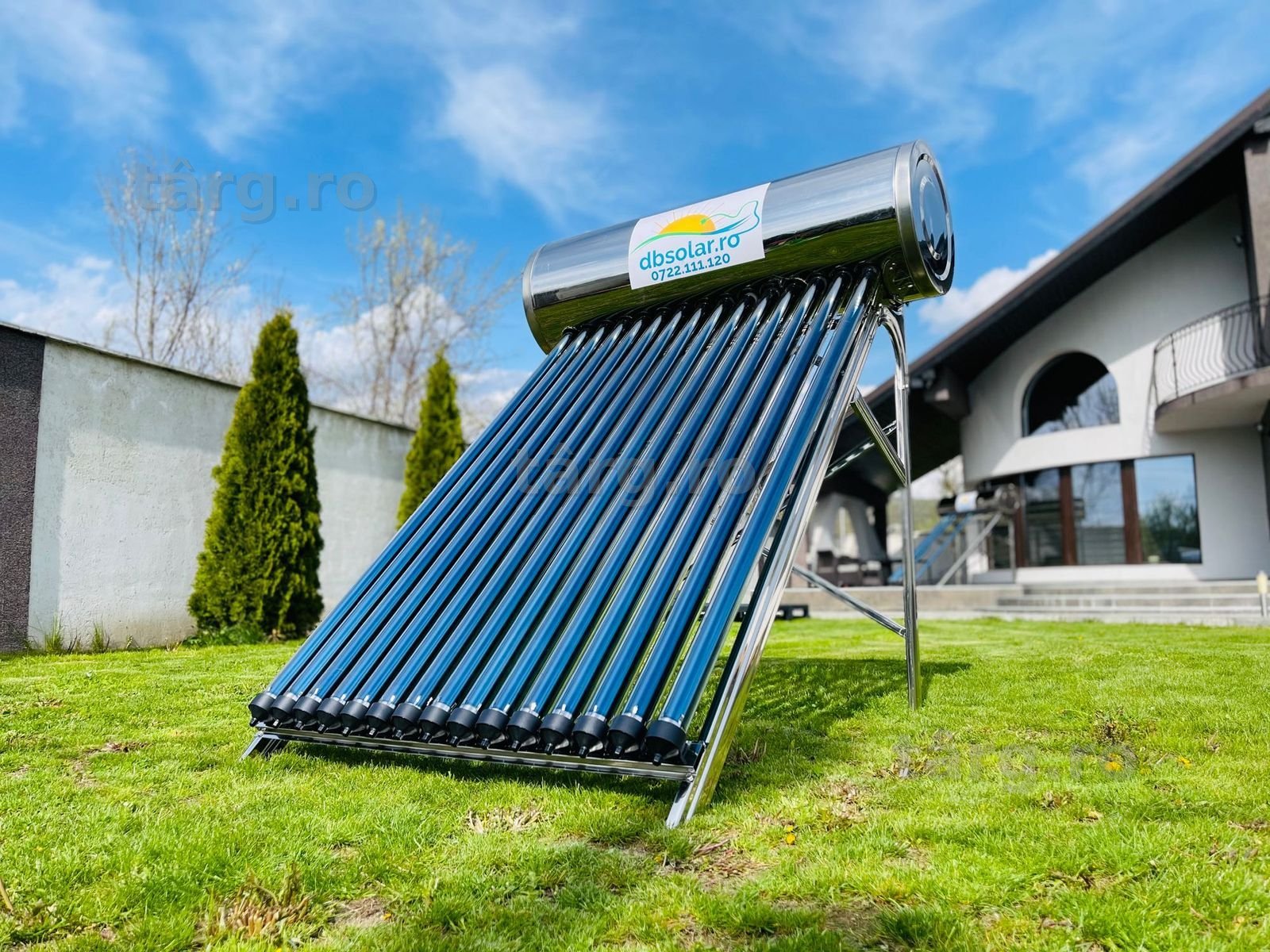 PANOUri Solare Apa Calda PRESURIZATe 150L INOX Solar Vidate NOU‼️