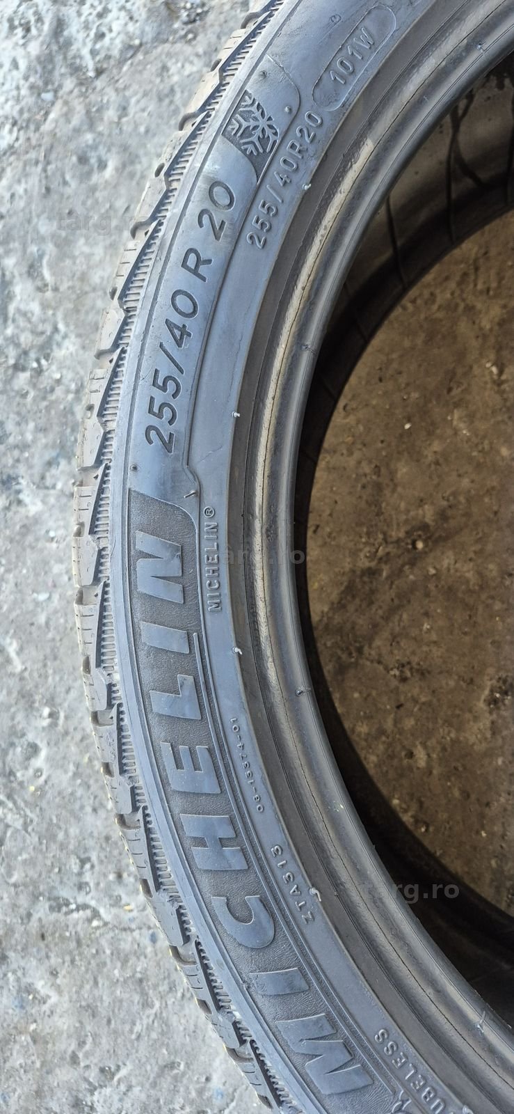 4 anvelope iarna Michelin,fata 255/40/20,spate 295/35/20.Pret/bucata. 4