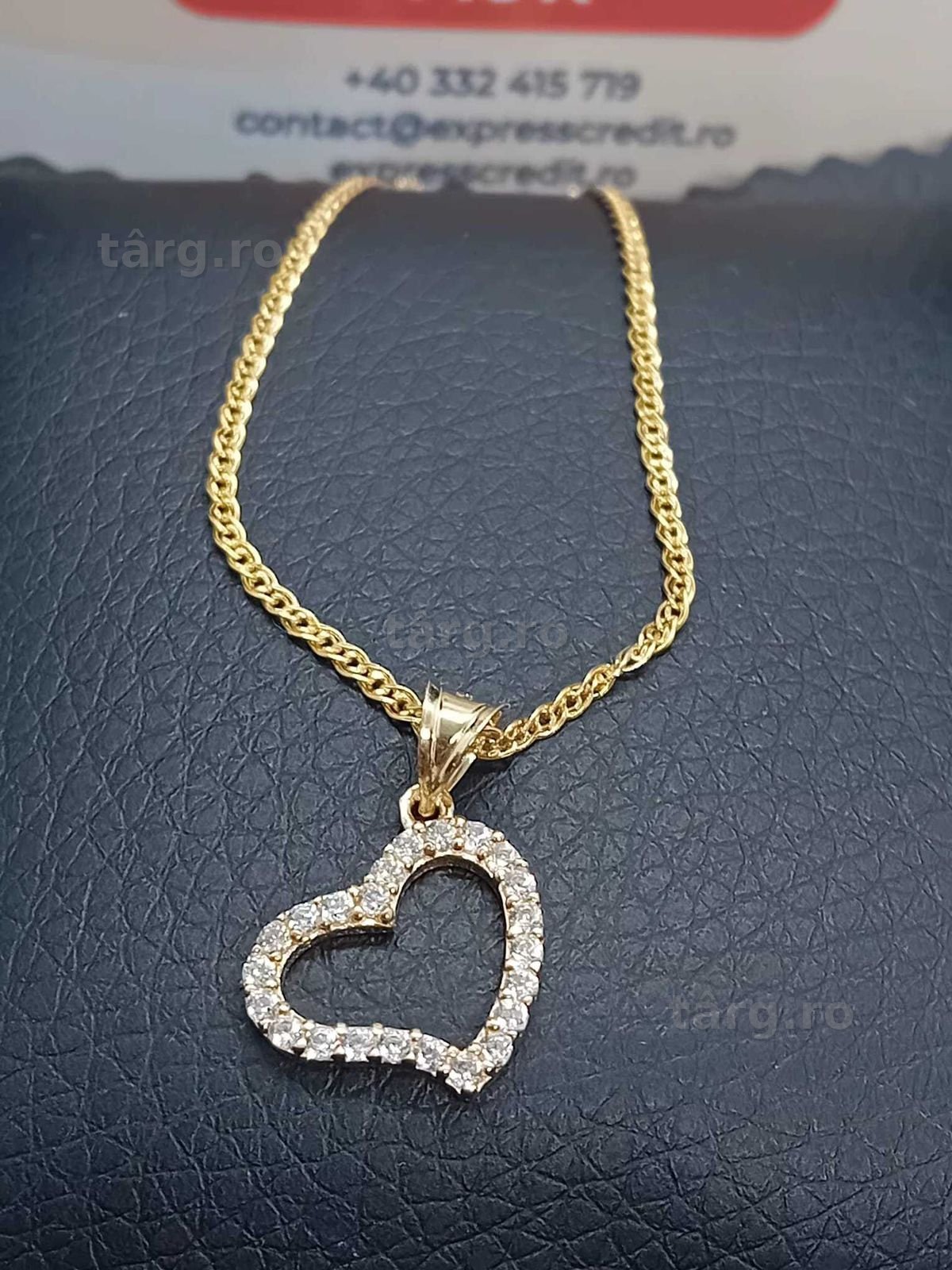 Colier aur 14k 2.35g (B.25211 AG31 Barboi) Garantie 2 ani!