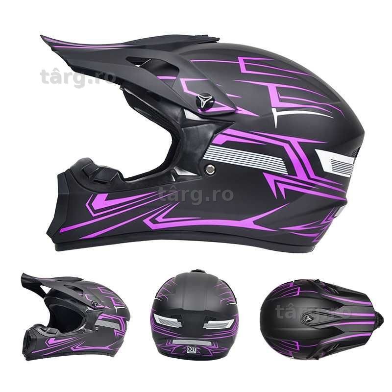 Casca Moto Enduro Cross ATV - S / M / L / XL - Mov 3