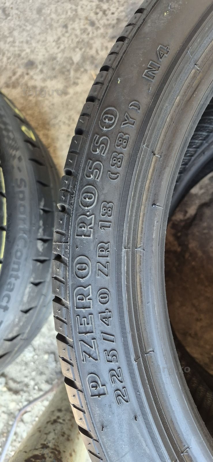 4 anvelope vara ca noi Pirelli,fata 225/40/18,spate 285/30/18,dot 2020.Pretul este pe bucata. 7