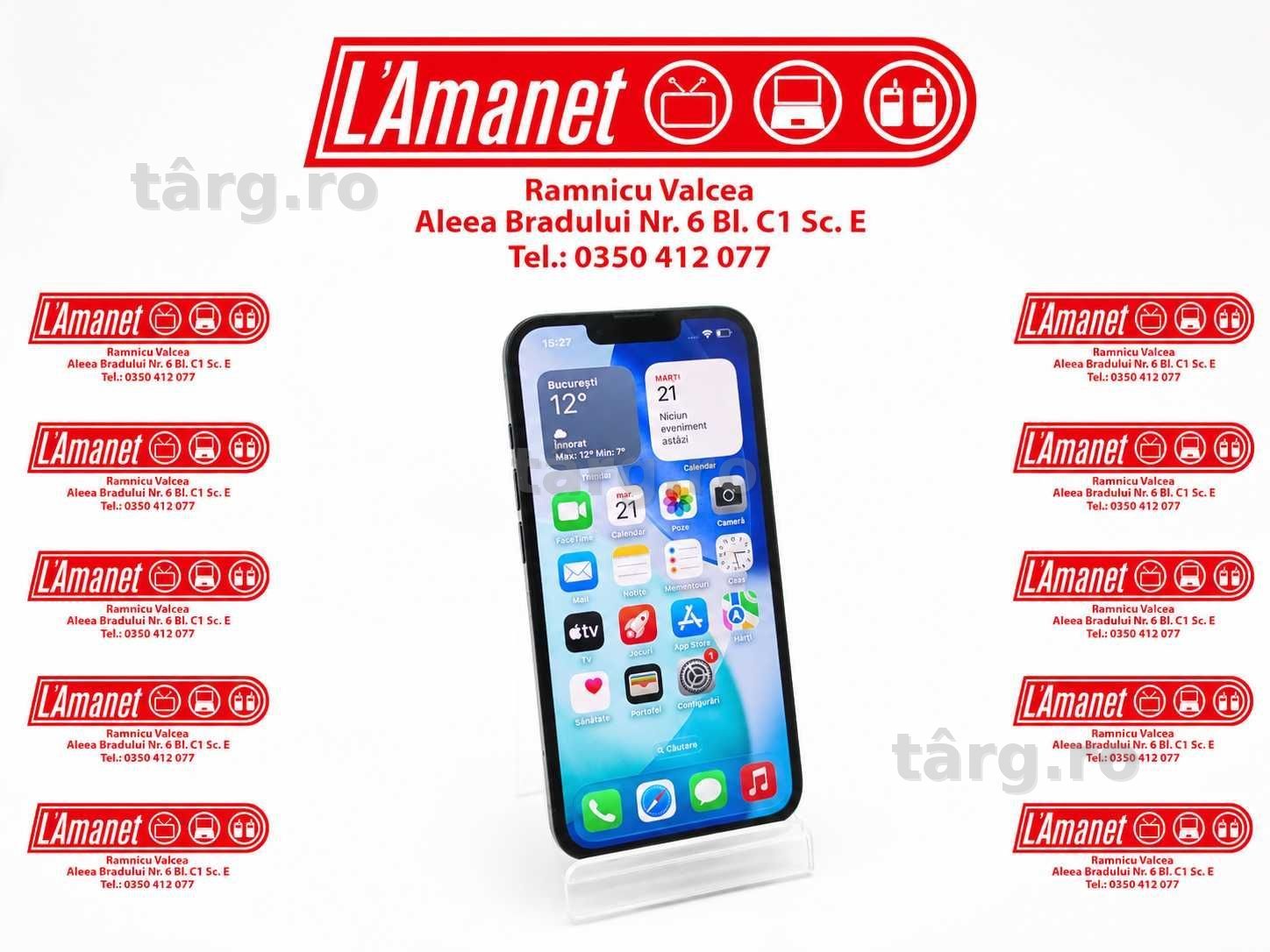 iPhone 12 Pro Black 128 GB Neverlocked Stare Buna Baterie 100% Noua