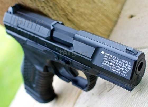Pistol FULL-METAL airsoft PUTERNIC arc NOU!! + Bile cu spring ~1.2J~