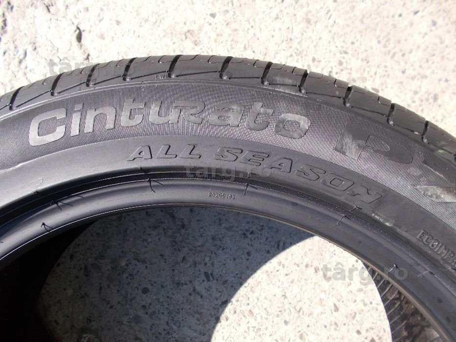 4 anvelope allseason 225 50 18 pirelli runflat dot 2019 profil 6,8 mm 6