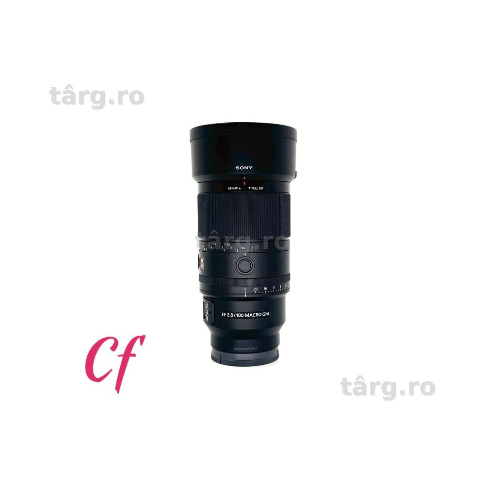 Sony 100mm F2.8 GM OSS Macro 1:1 - Ca nou ! Factura - Garantie 3 luni !