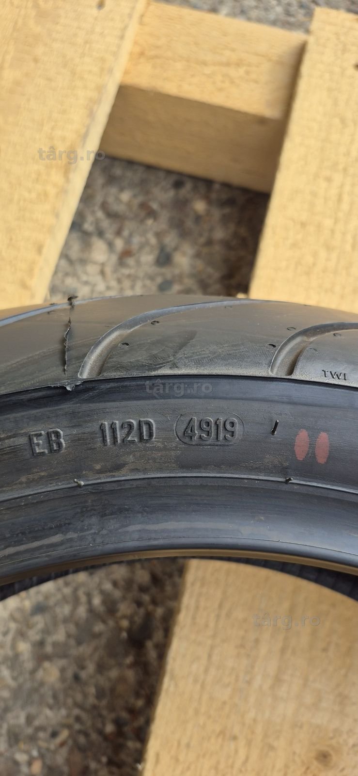 O anvelopa moto noua Metzeler 190/60/17,dot 2019. 6