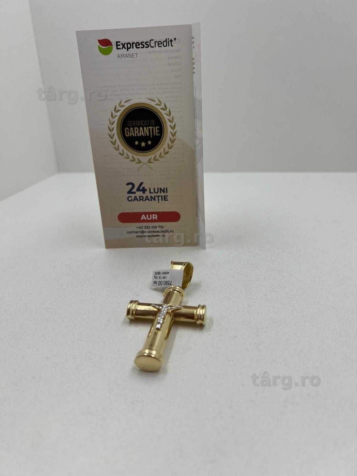 Pandantiv Aur 14K 15.16g (Ag25 Belvedere B.42495) Garantie 2 ani!